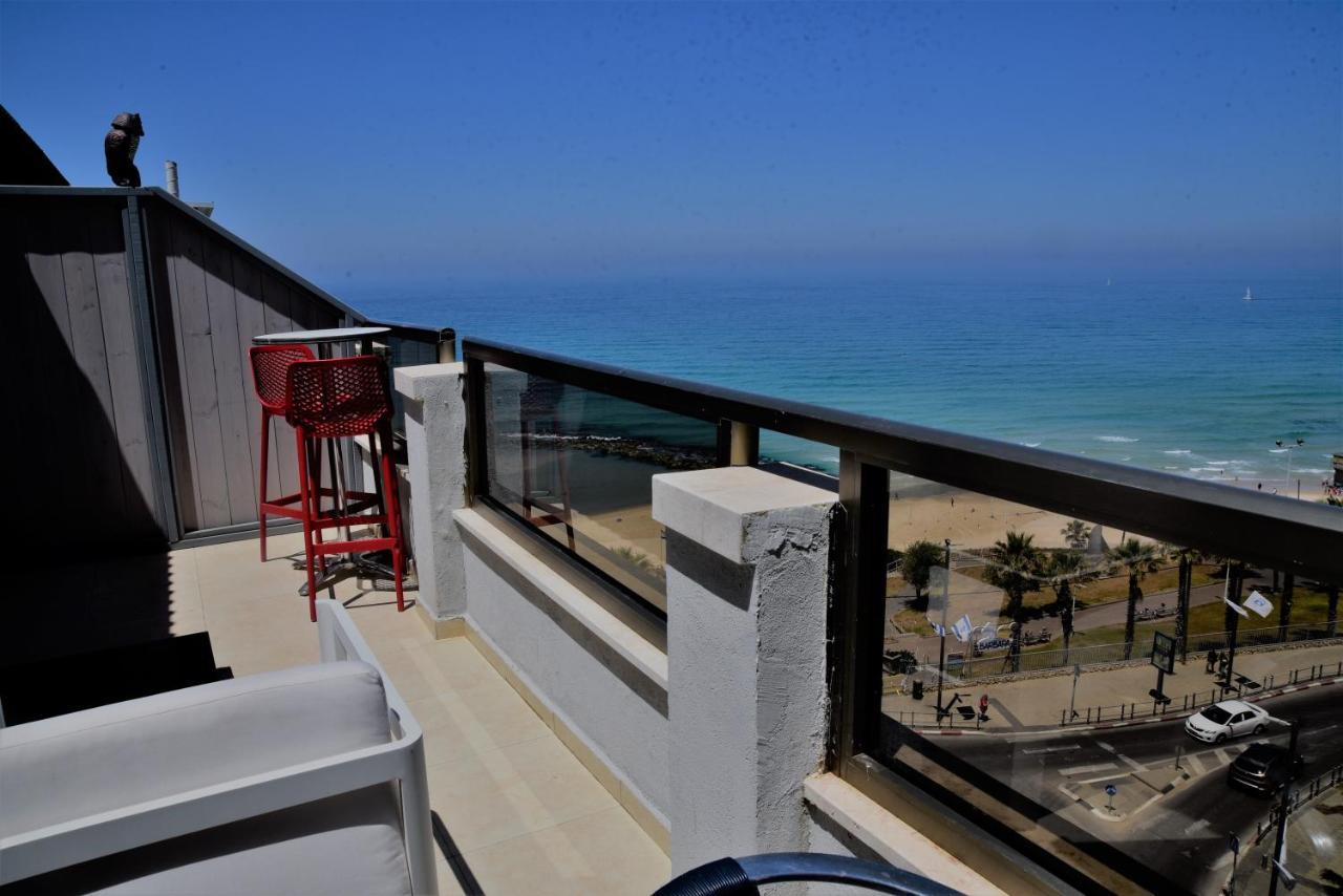 Penthouse Apartment On The Beach Bat Yam Dış mekan fotoğraf